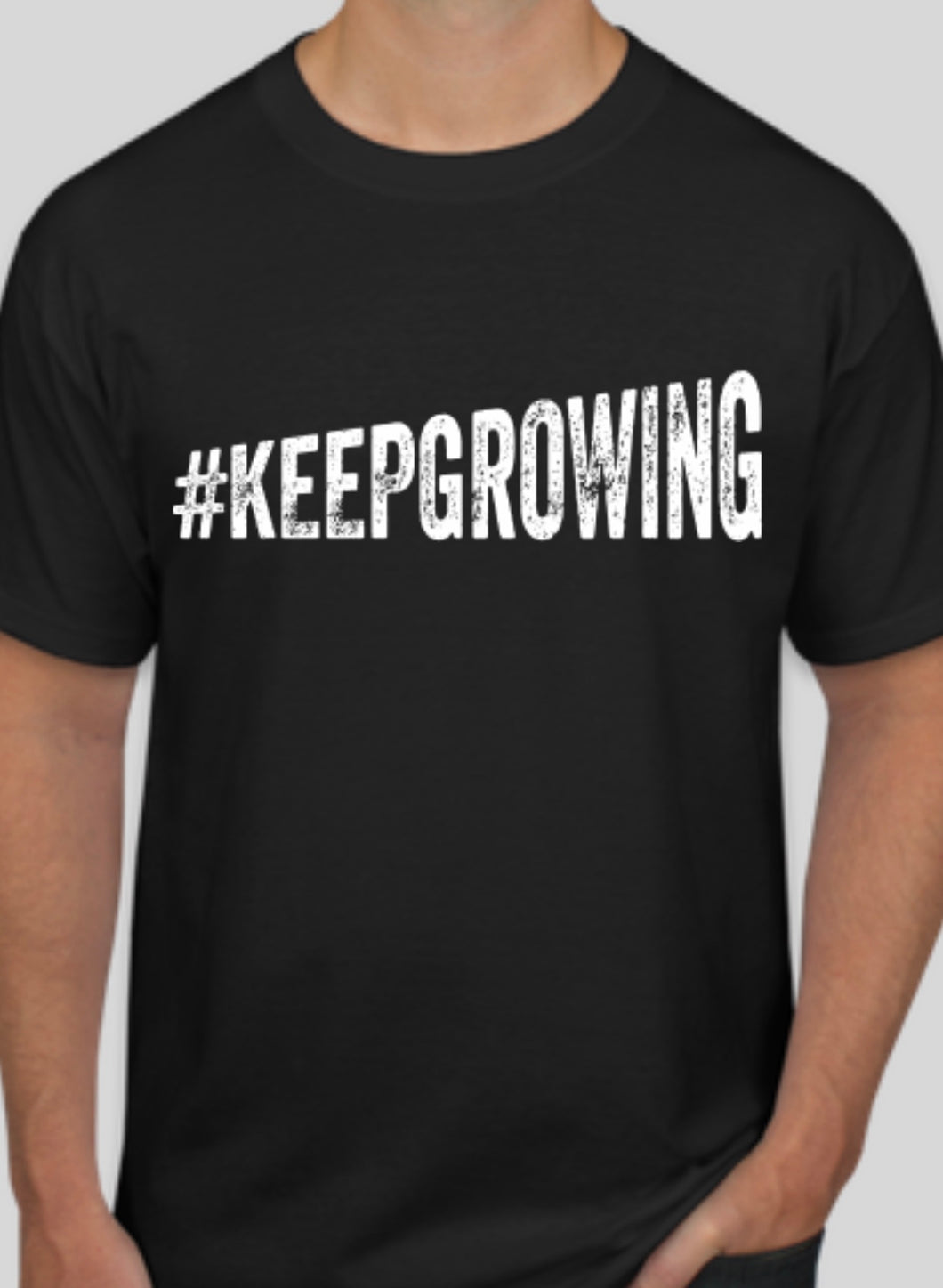 #KEEPGROWING T (Blk)