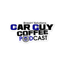 Load image into Gallery viewer, Car Guy Coffee Bubble-free stickers
