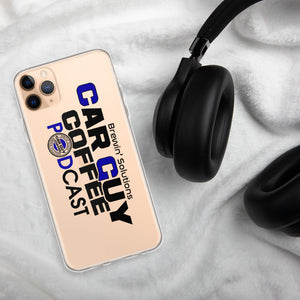 Car Guy Coffee iPhone Case