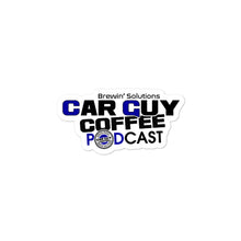Load image into Gallery viewer, Car Guy Coffee Bubble-free stickers
